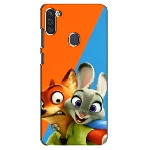 Чехлы ЗВЕРОПОЛИС для Samsung Galaxy M11 (Ник и Хопс)