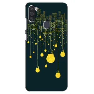 Силиконовые Чехлы Любимому человеку для Samsung Galaxy M11 (Ночной город)