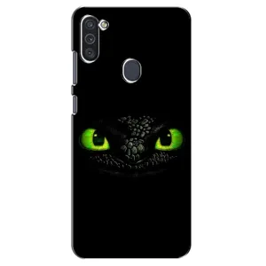Чехол дракон Беззубик для Samsung Galaxy M11 (Глаза Беззубика)