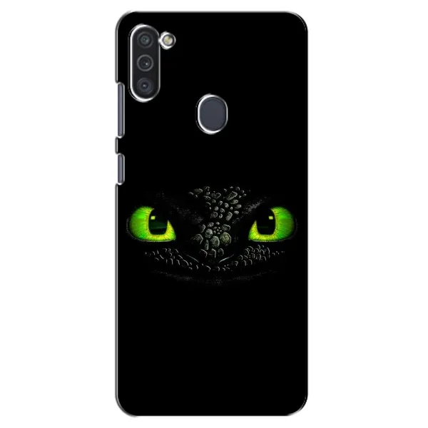 Чехол с рисунком «Глаза Беззубика» для Samsung Galaxy M11 Чехол с рисунком «Глаза Беззубика» для Samsung Galaxy M11