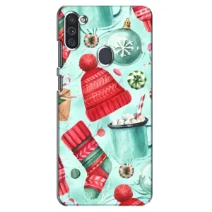 Чохол Санта Клаус для Samsung Galaxy M11 (Одяг)