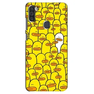 Силиконовый бампер с картинкой животных для Samsung Galaxy M11 (Особенный)