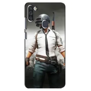 Чохол з картинкою "Герой Pubg" на Samsung Galaxy M11 (Пабг)