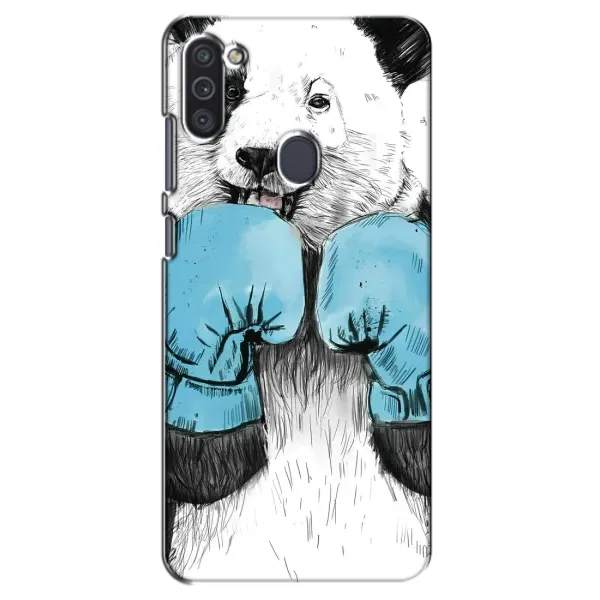 Чехол с рисунком «Панда боксер» для Samsung Galaxy M11 Чехол с рисунком «Панда боксер» для Samsung Galaxy M11