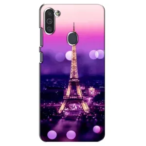 Чехол с Эйфелевой башней на Samsung Galaxy M11 (Париж башня)