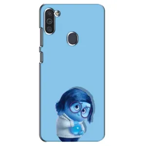 Чехол Головоломка для Samsung Galaxy M11 - (AlphaPrint) (Печаль)