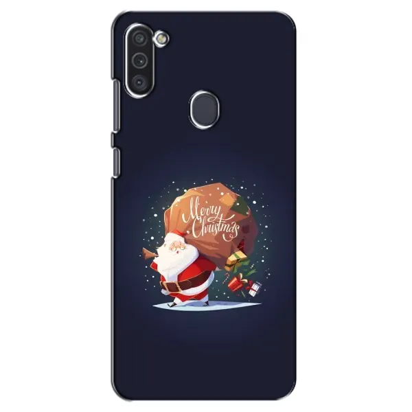 Чехол с рисунком «Подарки от Санты» для Samsung Galaxy M11 Чехол с рисунком «Подарки от Санты» для Samsung Galaxy M11