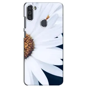 Чохол з ромашками на Samsung Galaxy M11 (Пів ромашки)
