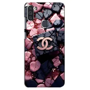 Чехол (Dior, Prada, YSL, Chanel) для Samsung Galaxy M11 (Шанель)