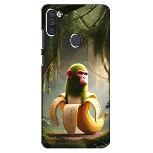 Чехол с мемами тралалело тралала для Samsung Galaxy M11 (Шимпанзини бананини)