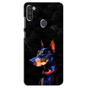 Бампер для Samsung Galaxy M11 с картинкой "Песики" (Собака Мопс)