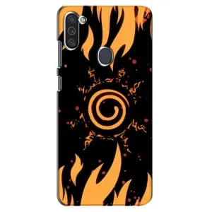 Купить Чохли на телефон з принтом Anime для Samsung Galaxy M11 (Сонце Наруто)