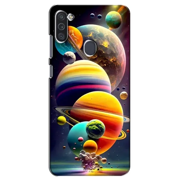 Чехол с рисунком «Солнечна система» для Samsung Galaxy M11 Чехол с рисунком «Солнечна система» для Samsung Galaxy M11