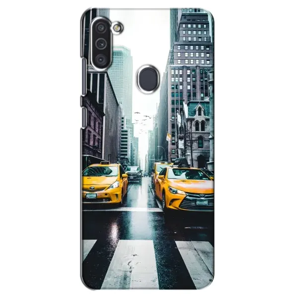 Чехол с рисунком «Такси» для Samsung Galaxy M11 Чехол с рисунком «Такси» для Samsung Galaxy M11