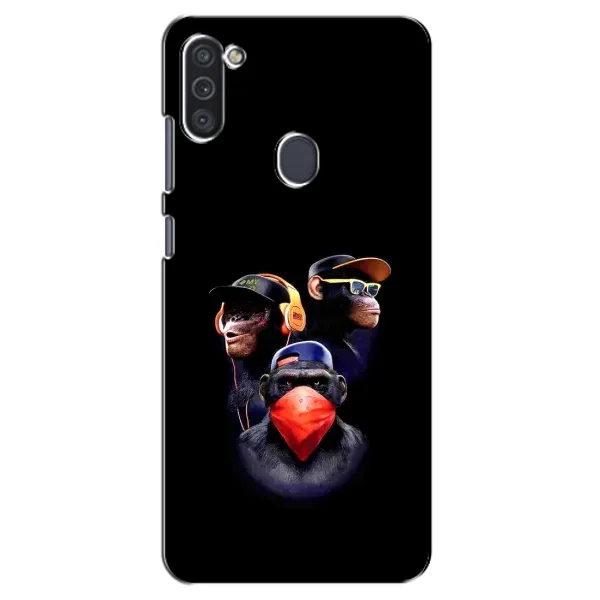 Чехол с рисунком «Три обезьяны» для Samsung Galaxy M11 Чехол с рисунком «Три обезьяны» для Samsung Galaxy M11