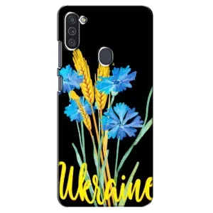 Чохол на Samsung Galaxy M11 (Український дизайн) (Україна в квітах)