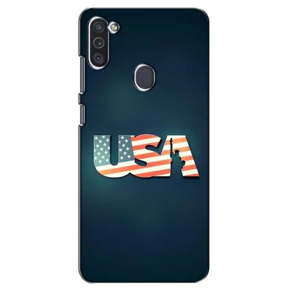 Чехол с рисунком «USA» для Samsung Galaxy M11 Чехол с рисунком «USA» для Samsung Galaxy M11