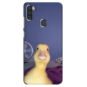 Бампер з принтом Меми для Samsung Galaxy M11 (Качка)