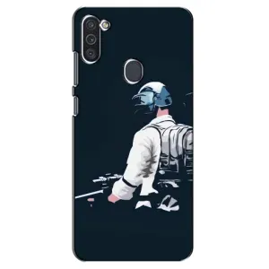 Чохол з картинкою "Герой Pubg" на Samsung Galaxy M11 (В екіперівці)