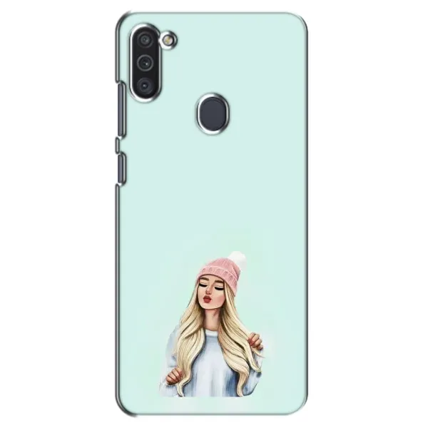 Чехол с рисунком «В шапке» для Samsung Galaxy M11 Чехол с рисунком «В шапке» для Samsung Galaxy M11