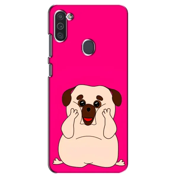 Чехол с рисунком «Веселый Мопсик» для Samsung Galaxy M11 Чехол с рисунком «Веселый Мопсик» для Samsung Galaxy M11