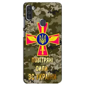 Чехлы на военную тематику для Samsung Galaxy M11 (ВС ЗСУ)