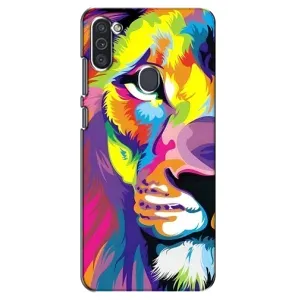 Чехол с картинкой на Samsung Galaxy M11 (Яркий Лев)