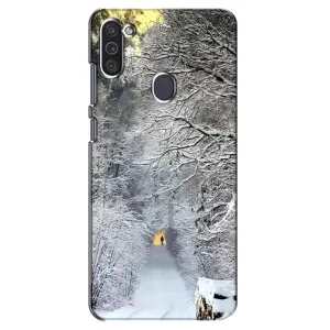Чохли на Новий Рік Samsung Galaxy M11 (Хурделиця)