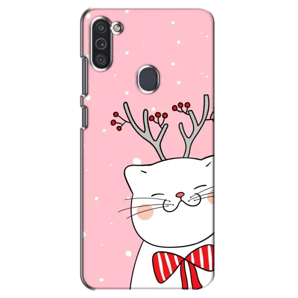Чохол з малюнком «Зимовий кіт» для Samsung Galaxy M11 Чохол з малюнком «Зимовий кіт» для Samsung Galaxy M11