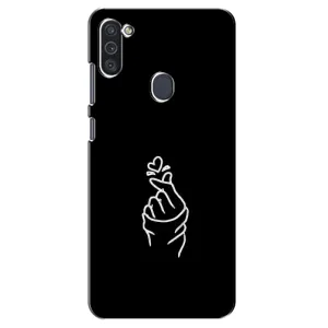 Чехлы (Знак сердечка) на Samsung Galaxy M11 (Знак Сердечка)