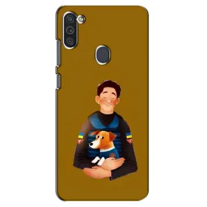 Чехол с принтом для Samsung Galaxy M11 (ЗСУ Патрон)