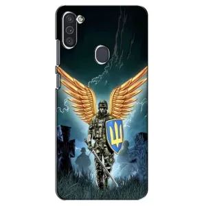 Патріотичний Чохол для Samsung Galaxy M11 (ЗСУ з крильми)