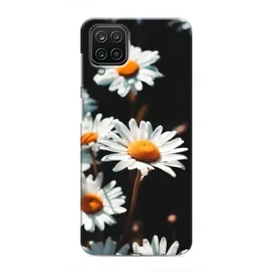 Чохол з ромашками на Samsung Galaxy M12 (Білі ромашки)
