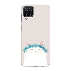 Чохол на тематику: Коти для Samsung Galaxy M12 (Білий котик)