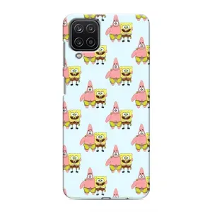Чехлы с Патриком на Samsung Galaxy M12 (Боб и Патрик)
