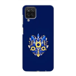 Чехол Укр Символика для Samsung Galaxy M12 (Цветущий Герб)