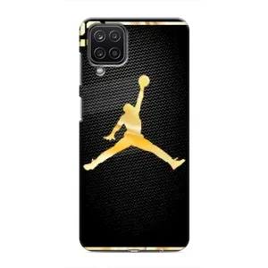 Силиконовый Чехол Nike Air Jordan на Самсунг Галакси М12 (Джордан 23)
