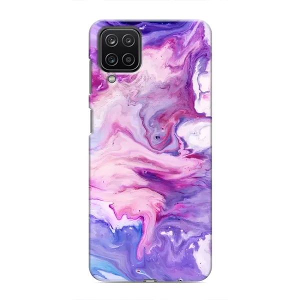 Чохол з малюнком «Фіолетовий мрамор» для Samsung Galaxy M12