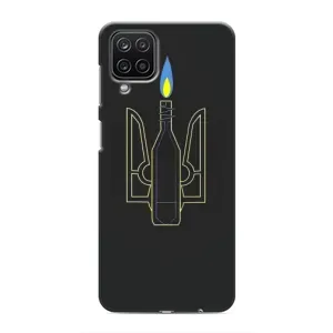 Чехол с картинкой (Патриотический ГЕРБ) на Samsung Galaxy M12 (Герб - Молотова)