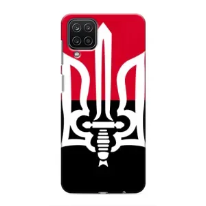 Чохли УПА (Червоно-Чорний) на Samsung Galaxy M12 (Герб України)