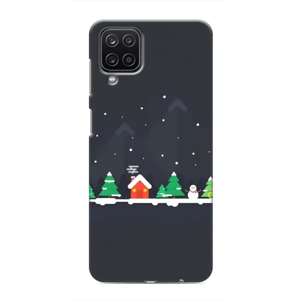 Чехол с рисунком «Город зимний» для Samsung Galaxy M12 Чехол с рисунком «Город зимний» для Samsung Galaxy M12