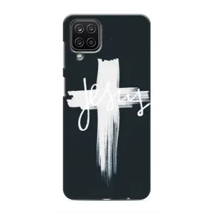 Чехлы для Самсунг Галакси М12 (Крест Иисуса) (Jesus)