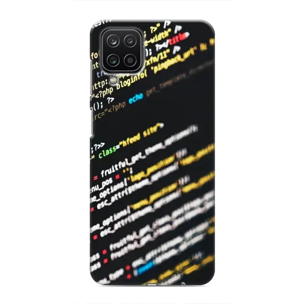Чехол с рисунком «Код» для Samsung Galaxy M12 Чехол с рисунком «Код» для Samsung Galaxy M12