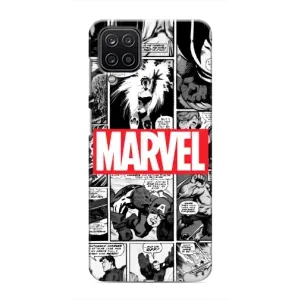 Силиконовый Чехол для Samsung Galaxy M12 (Комикс Марвел)