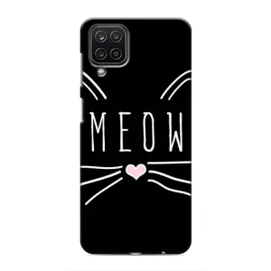 Бампер з зображенням Котиків для Самсунг Галаксі М12 (КОТИК MEOW)