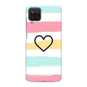 Чохли з тематикою "Маленькі Сердчеки" на Samsung Galaxy M12 (Гарне сердечко)