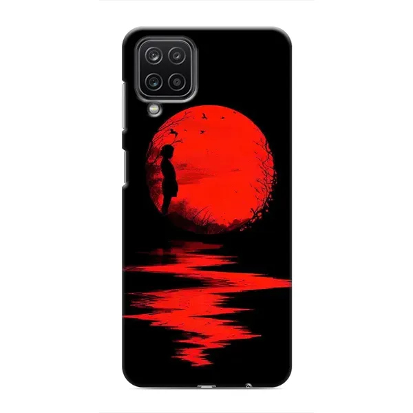 Чехол с рисунком «Красный Закат» для Samsung Galaxy M12 Чехол с рисунком «Красный Закат» для Samsung Galaxy M12