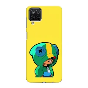 Чехол Бравл Старс для Samsung Galaxy M12 (Леон (LEON))