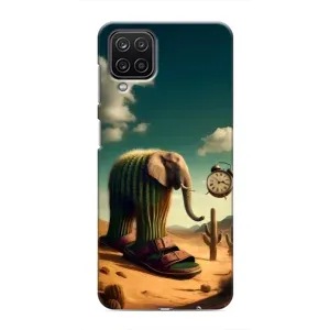 Чехол с мемами тралалело тралала для Samsung Galaxy M12 (Лирили ларила)