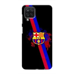 Чехол для Samsung Galaxy M12 (Барселона) (Лого Барсы)